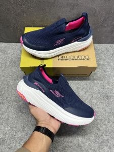 WMN Skecher.s Slip-ins Arch fit Max Cushion Navy Pink