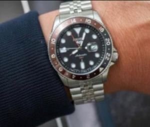 SEIKO GMT AUTOMATIC BACK OPEN