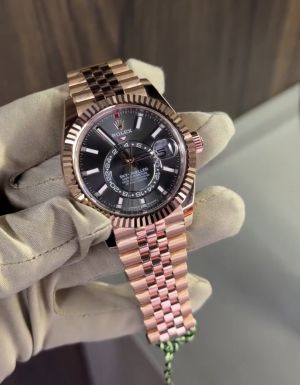 Role x oyster perpetual Sky Dweller automatic rose black -106
