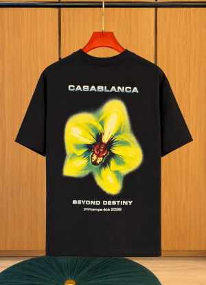 Casablanc-a IMPORTED STORE ARTICLE T-SHIRT OVER SIZE