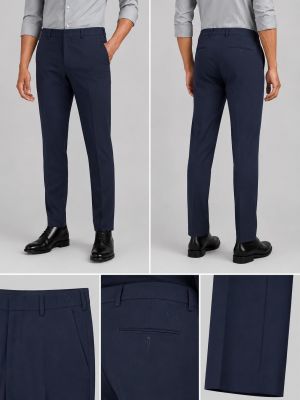 Armani.Exchange.Navy.100%imp.formal.Pant.Straight.Trouser.CS383