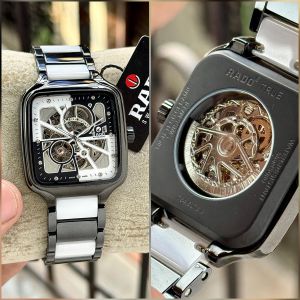  Rad_o True Square Automaticceramic Limited Edition Silver Niddle