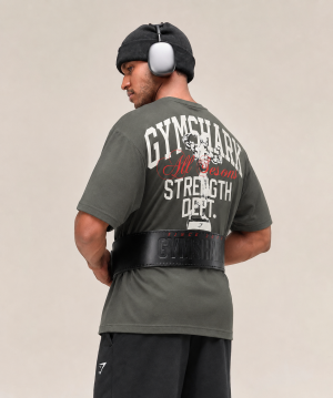 Gymshark Olive Premium Round Neck Tshirt