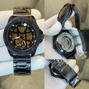 Fossi_Bronson Automatic Chain Belt Watch 
