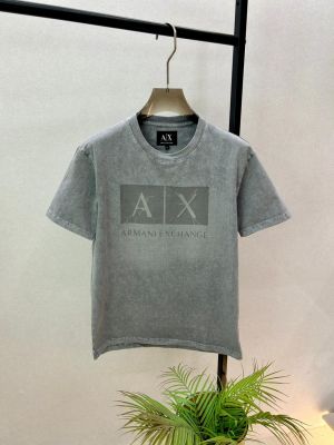 Arman_i Exchange Acid Wash Grey Oversized Premium Round Neck T-shirt F3589-GY