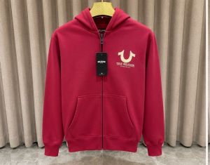 SALE TRUE RELIGION PREMIUM MAROON HOODIE