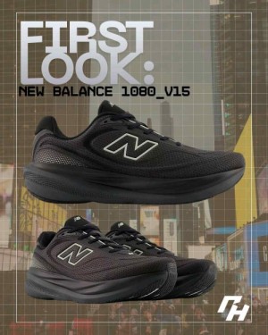 New Balanceee 1080v15 faded black
