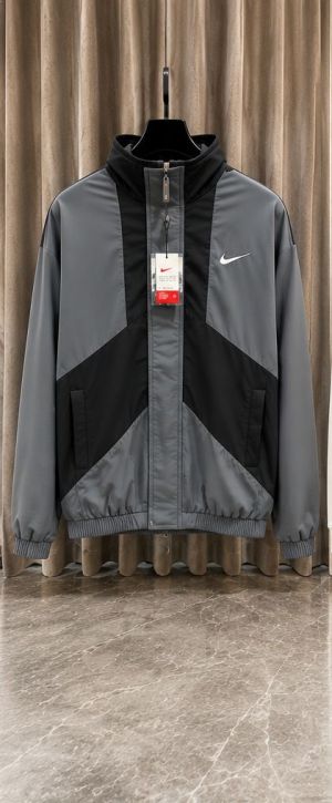 NIK_E GREY BLACK PREMIUM JACKET