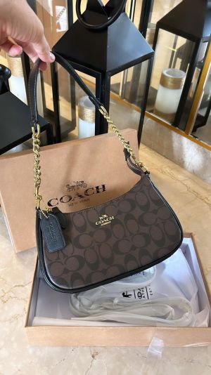 Coach_Teri_Singature_Canvas_Shoulder_Bag_With_Box_Dustbag_SlingBelt_5653