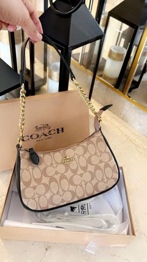 Coach_Teri_Singature_Canvas_Shoulder_Bag_With_Box_Dustbag_SlingBelt_5656