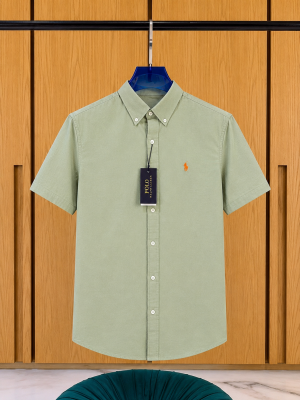 RALP-H LAUREN POLO STORE ARTICLE IMPORTED leelan fabric SHIRT