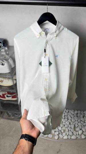 Brook_s Brothe_rs Premium Linen Shirt 2309
