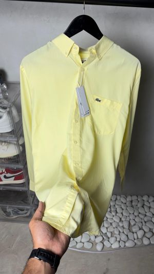 Lacost_e Premium Button ups Shirt 2301