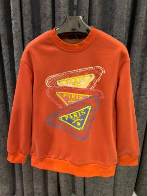 Prad-a paris imported sweatshirt store article orange