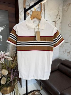 BURBERR Y PREMIUM CLASSIC POLO NECK T-SHIRTS 1268