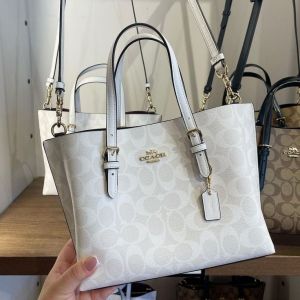 Coach_Mollie_Leather_Tote_Bag_With_Dust_Bag_&_Shoulder_Strap