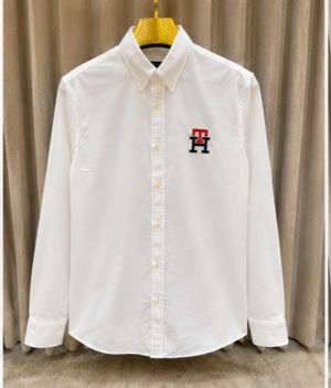 SALE TOMMY HILFIGE_R WHITE PREMIUM SHIRT