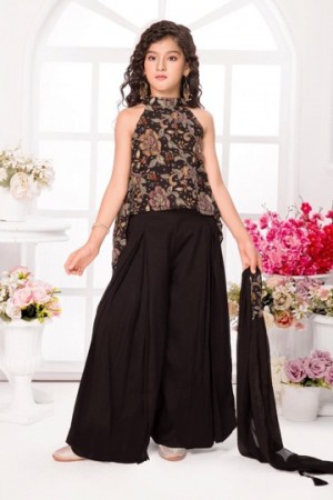 GIRLES PLAZO WITH CHOLI 