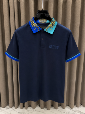 Versac_e Premium Blue Polo