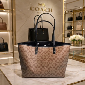 Coach_Signature_City_Tote_Bag_With_Box_DustBag
