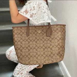 Coach_Signature_City_Tote_Bag_With_Box_DustBag