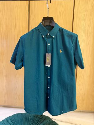 RALP-H LAUREN POLO STORE ARTICLE IMPORTED leelan fabric SHIRT
