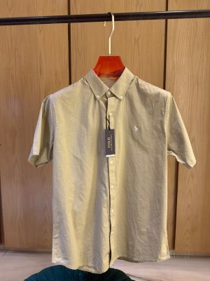 RALP-H LAUREN POLO STORE ARTICLE IMPORTED leelan fabric SHIRT