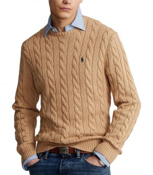 No return Ralp_h Lauren imported pullovers Brown 