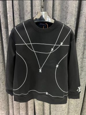  v-uitton imported sweatshirt store article black