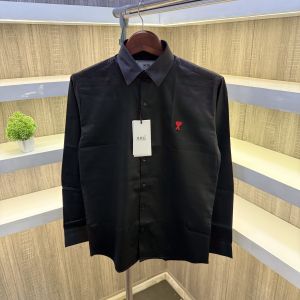 Ami Paris Premium Shirt ( Black )