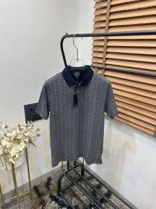 Arman_i Exchange All Over Monogram Printed Imported Premium Polo T-shirt (DN 524)