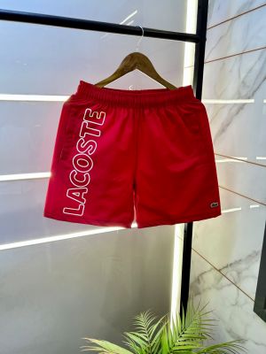 Lacost e Logo Red Premium Shorts F3884-RE