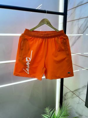 Lacost e Logo Orange Premium Shorts F3884-OR