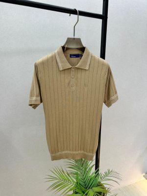 Fred Perry Polo knitted Beige Super Premium Collar Neck T-shirt F3588-BE