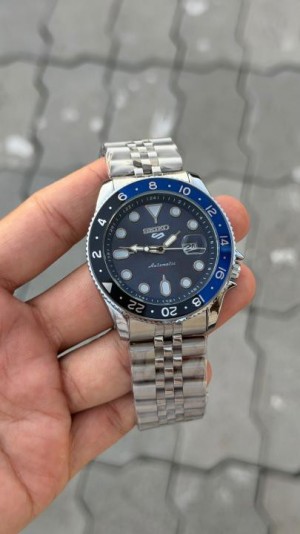 Seiko 5 sports GMT back open