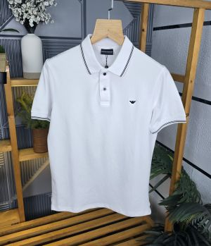 EA Collor T Shirt White K249-W