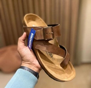 Birk__enstock leather brown