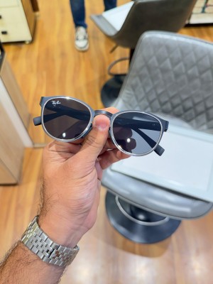 rayban black silver 2604 with og box