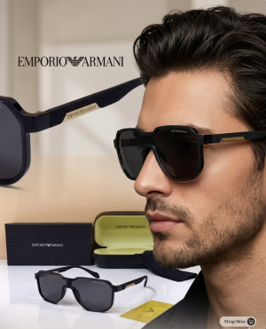 EMPORIO ARMAN_I 219 BLACK EXCLUSIVE DESIGNER STORE TOP SELLING MODEL 431