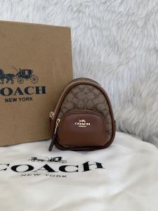 Coach_05_Mini_Keychain_Backpack_BagCharm_With_Original_Box_Packing