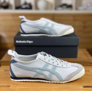 Onitsuk a Tiger Mexico 66 White Sky Navy Blue