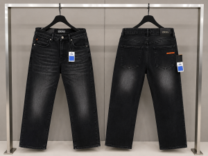 Zegna Premium Denim imported Black jeans 