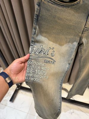 Amir_i imported Denim jeans yellow wish 