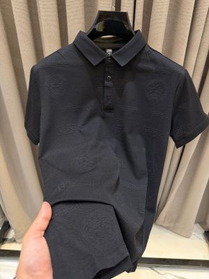 Versace Couture Full Monogram Polo Black 