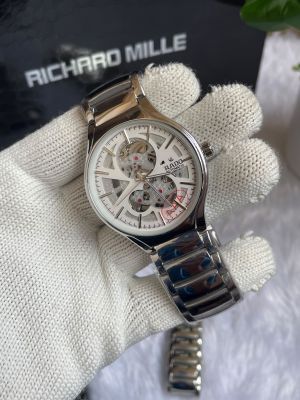 Rad0 Round Automatic Silver White Dial AT445