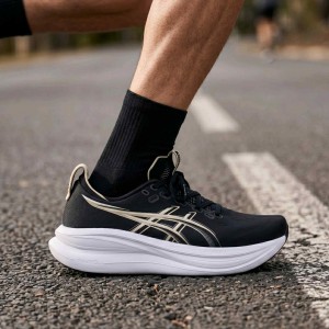 Asicss Gel-Nimbus 28 Black Feather Grey 1169