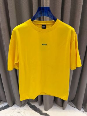 No Return Boss Round Neck T-shirt Yellow