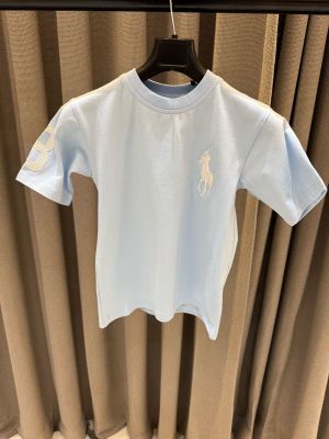 No return Ralp_h Lauren imported Kids Tshirt Sky blue 