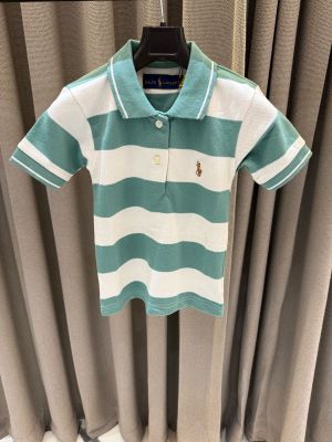 No return Ralp_h Lauren imported polo Tshirt White Green 