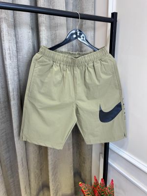Nik_e Khaki Back Pocket Store Article Premium Running Shorts(1099)